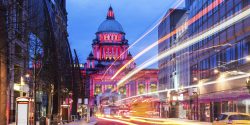 Illuminated,Belfast,City,Hall.,Belfast,,Northern,Ireland,,United,Kingdom.