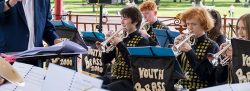 Youth Brass 2000 performing