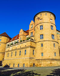 High,Dynamic,Range,Hdr,Altes,Schloss,(old,Castle),In,Stuttgart,