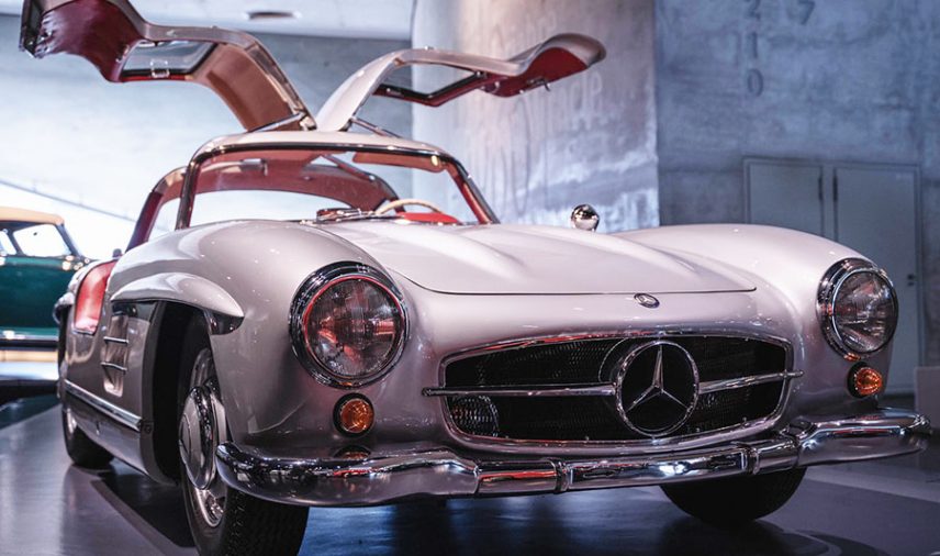 Mercedes-Benz museum, Stuttgart, Germany