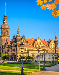 Dresden,Cathedral,Of,The,Holy,Trinity,Or,Hofkirche,,Dresden,Castle