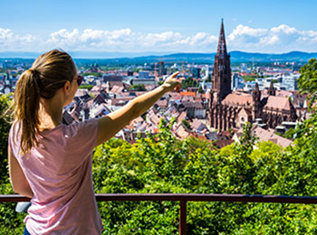 IMAGE | Looking over Freiburg