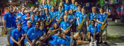 University group on their music tour