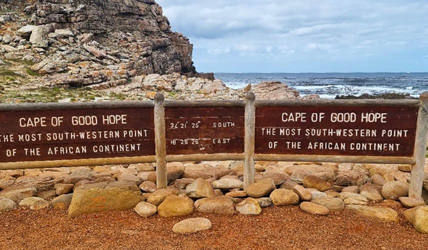 The Cape of Good Hope in South Africa