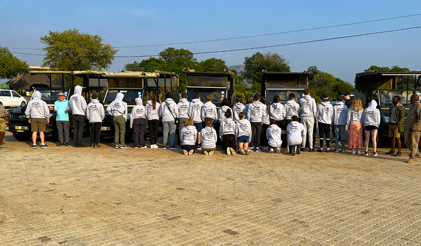 Hinchingbrooke School about to embark on a game drive