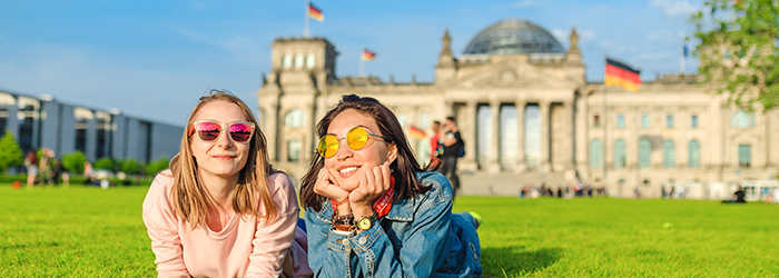 Female students in Berlin