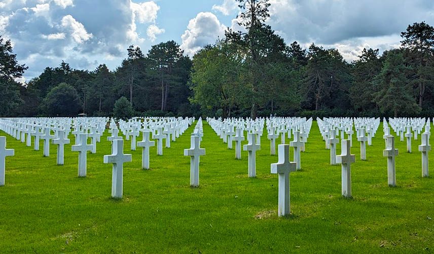 The American Cemetery in Normandy