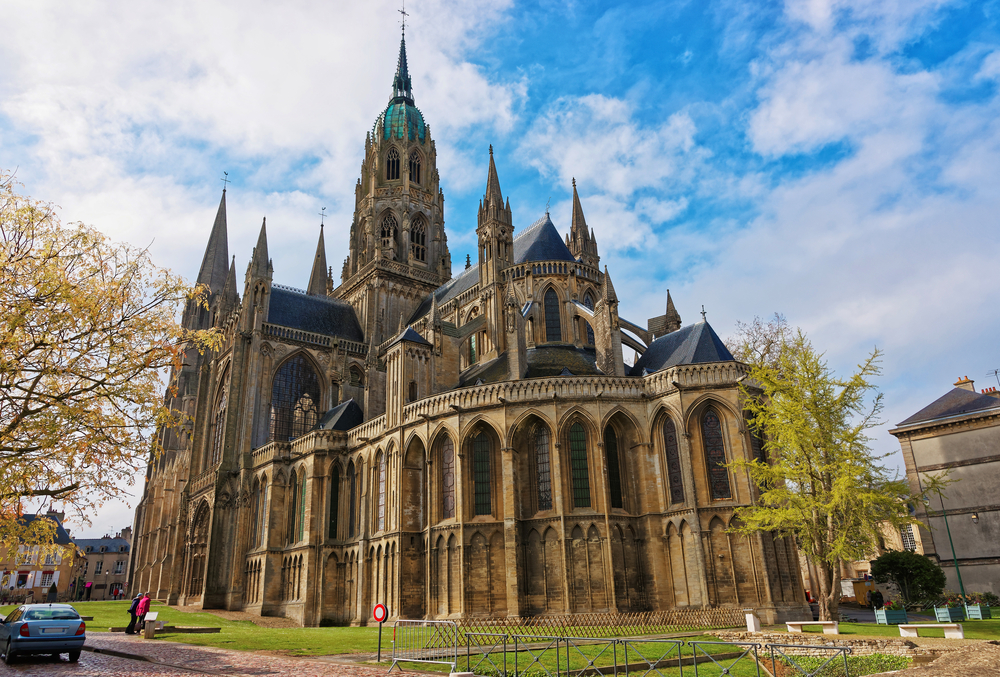 The Bayeux Cathedral in Normandy