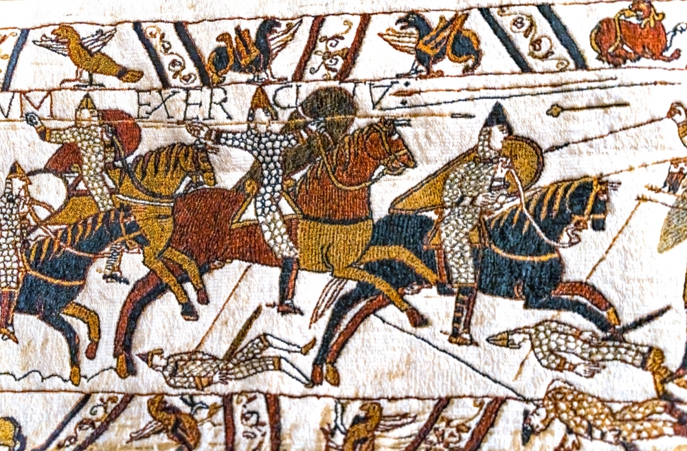 Part of the Bayeux Tapestry