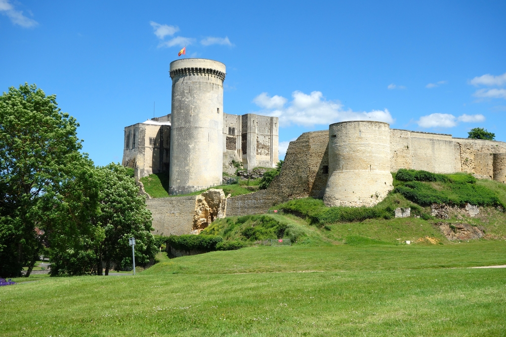 The Falaise Castle in Normandy