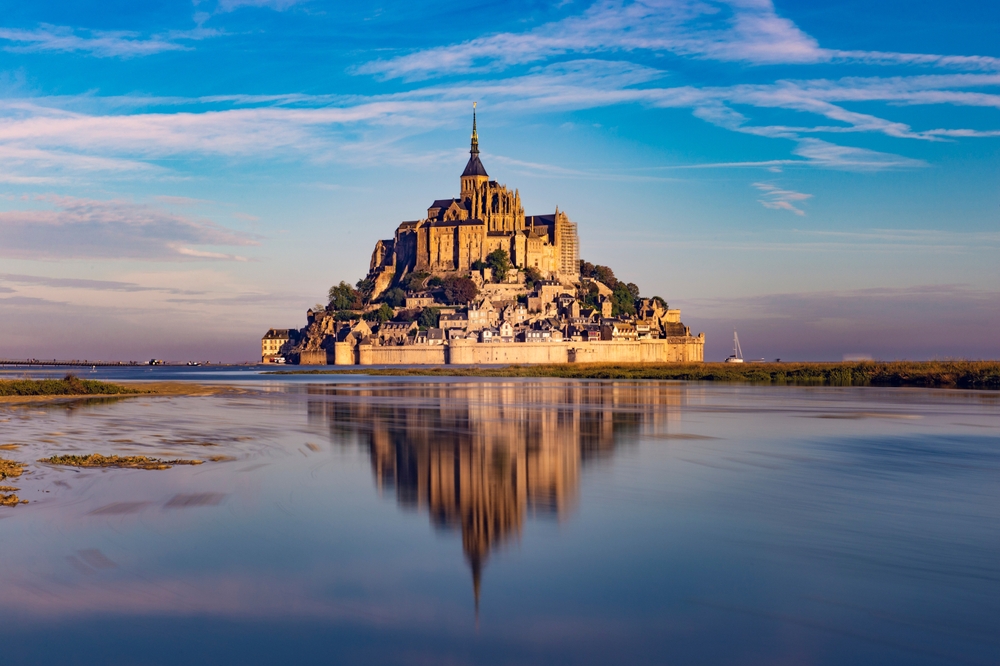 Mont Saint Michel, a magical island topped by a gravity-defying abbey
