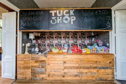 Buy snacks and sweets form the tuck shop at the Chateau