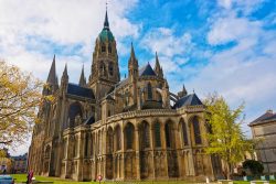 The Bayeux Cathedral in Normandy