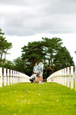 France, Normandy war cemetery
