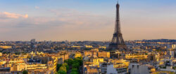 Skyline,Of,Paris,With,Eiffel,Tower,In,Paris,,France.,Panoramic
