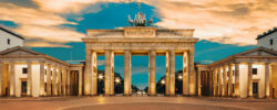 Brandenburg,Gate,At,Sunset,,Tinted,Image