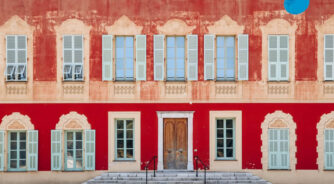 Facade,Of,The,Matisse,Museum,In,Nice,,Located,In,The