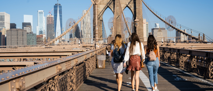 Student tour to New York