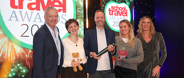 Travelbound's umbrella company Experience Education sponsored the Learning Team of the Year Award