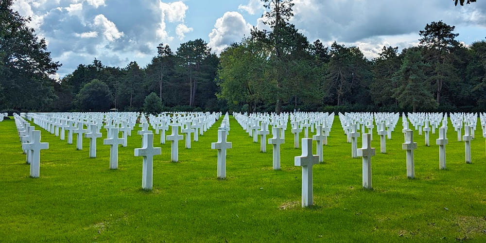The American Cemetery in Normandy