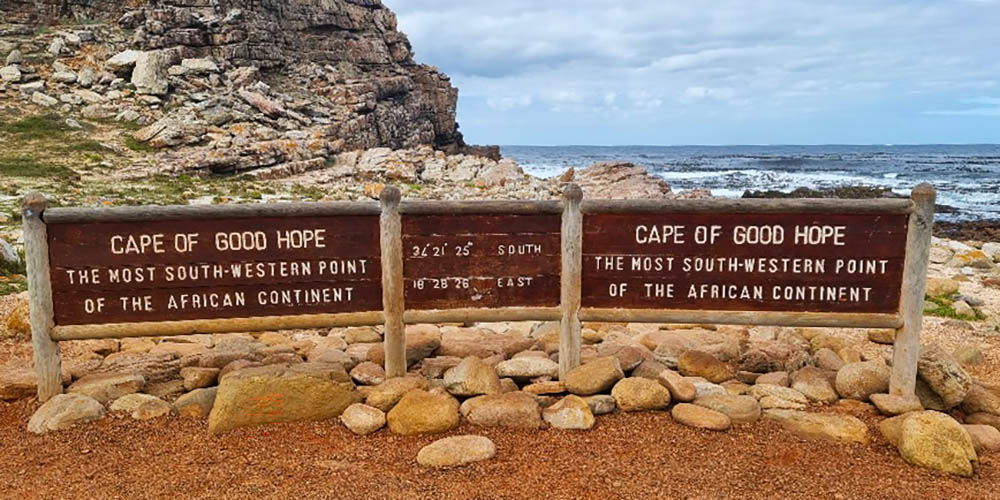 The Cape of Good Hope in South Africa