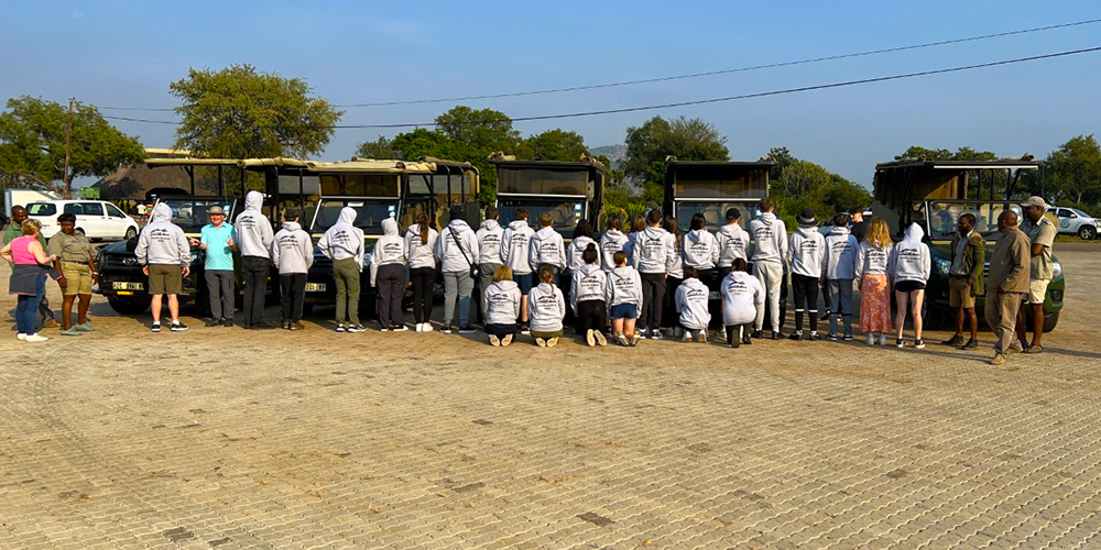 Hinchingbrooke School about to embark on a game drive