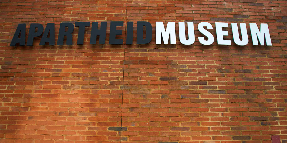 The Apartheid Museum in Johannesburg, South Africa