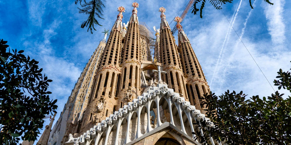 Gaudi's impressive Sagrada Familia basilica in Barcelona is a nust-see