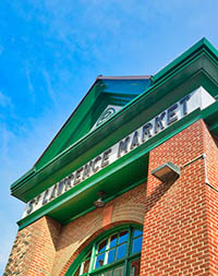 The famous St Lawrence Market in Toronto