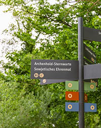 Archenhold Observatory sign