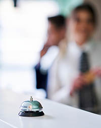 Hotel reception bell