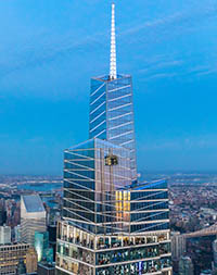 Aerial view of the SUMMIT One Vanderbilt, New York