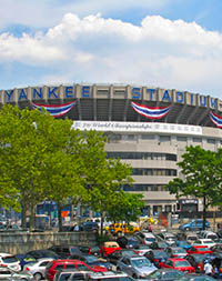 Yankee Stadium in New York