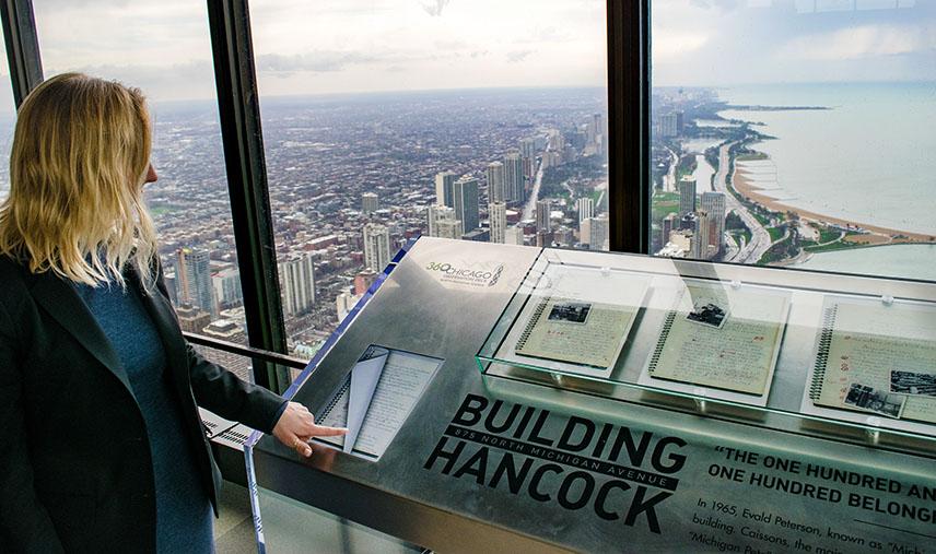 View from 360 Chicago