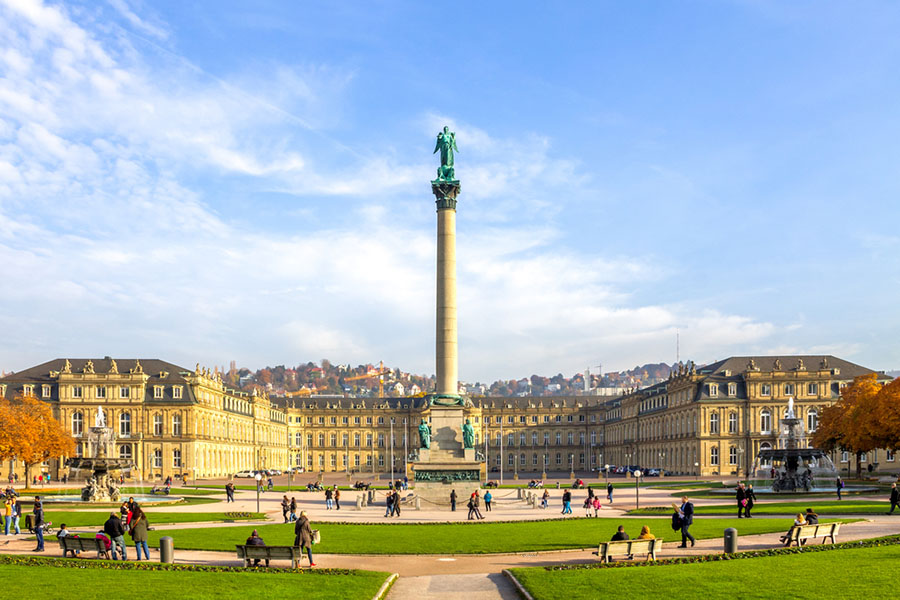 Stuttgart, Schlossplatz - Germany