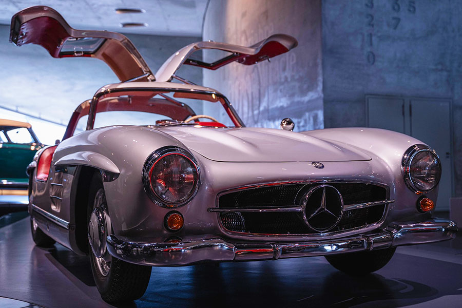 Mercedes-Benz Museum, Stuttgart, Germany