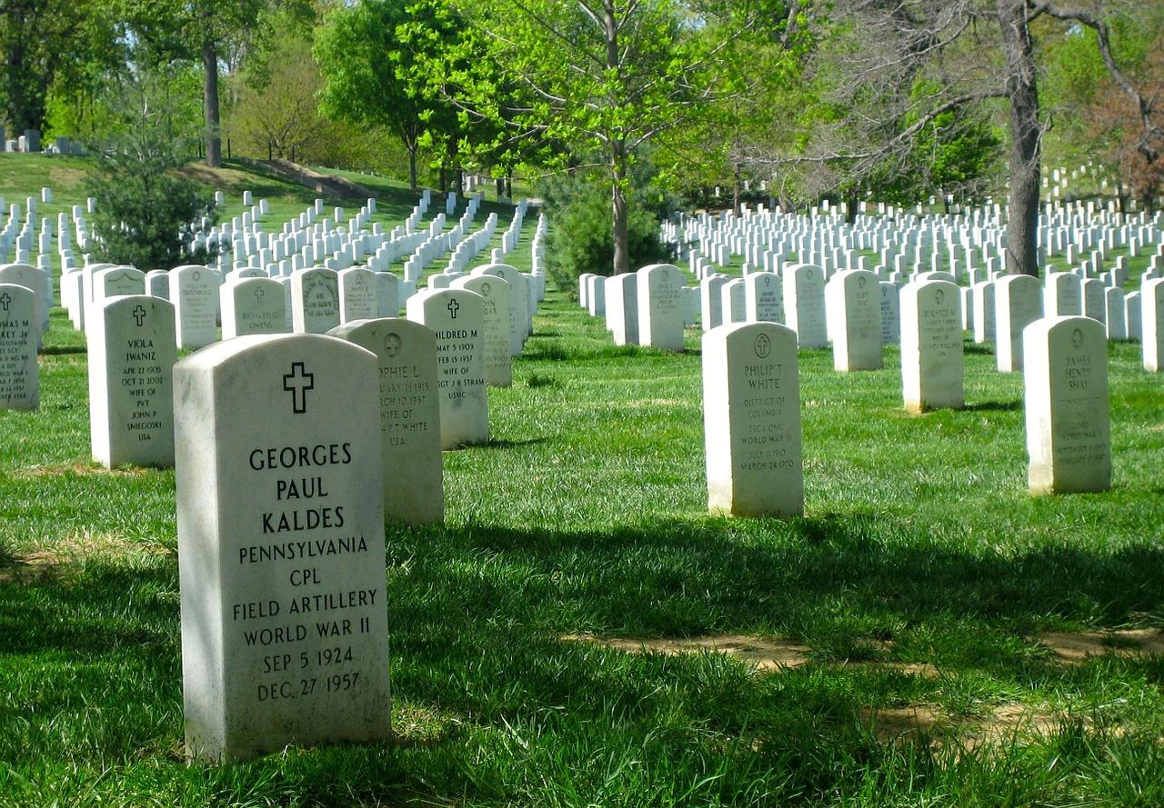 Arlington National Cemetery in Washington, DC.
