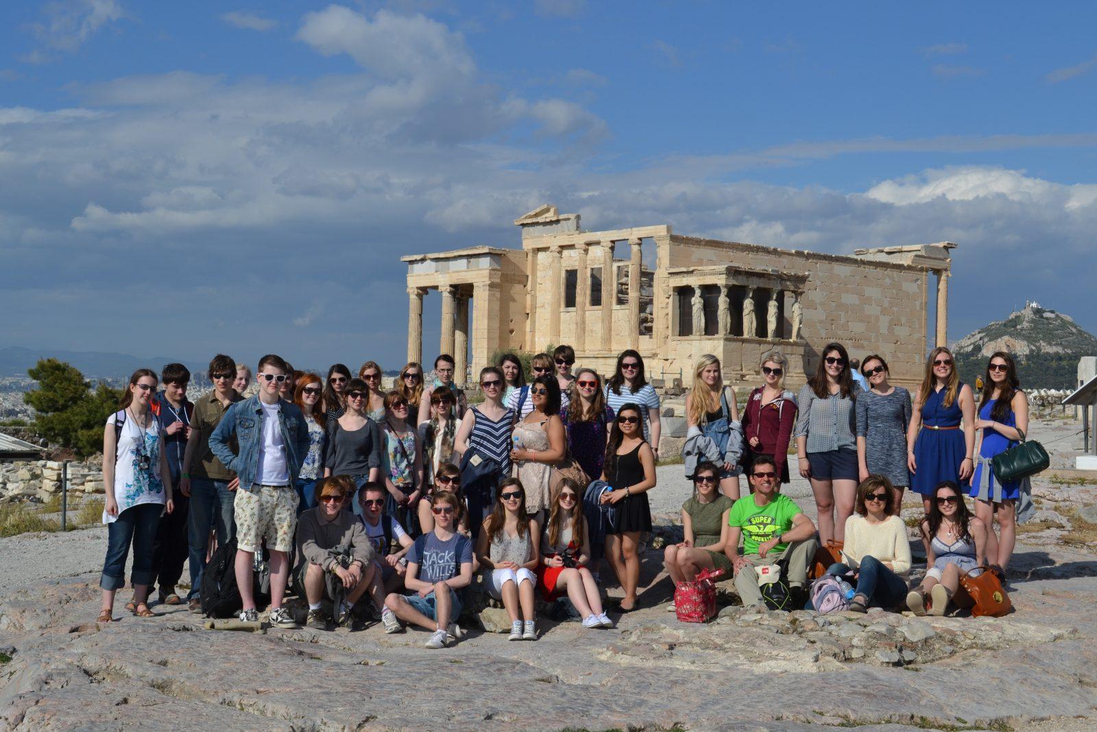 School trip in Athens