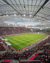 BayArena Tour Leverkusen - Blick aus E