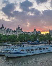 Boat cruise on the Thames
