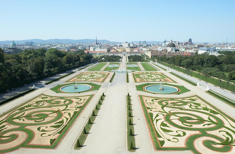Belvedere Gardens Vienna