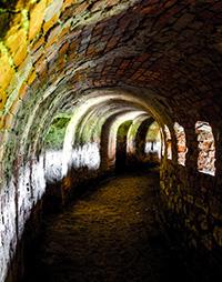 Inside the fortress of Terezin