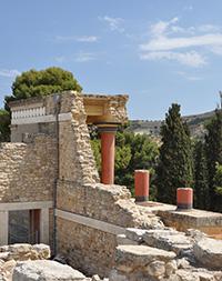 View of the Palace of King Minos, Knossos