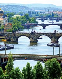 View across Prague