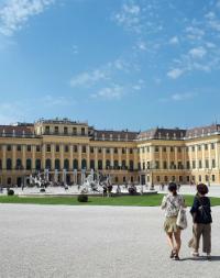 Schonbrunn Palace in Vienna