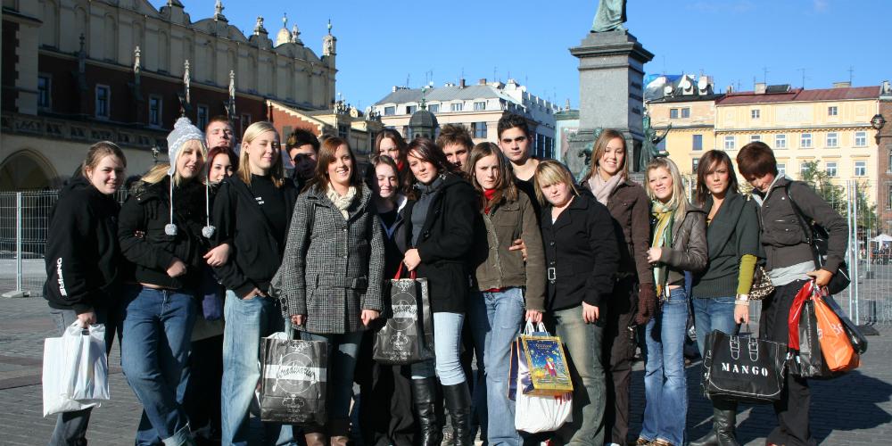 Students in Krakow