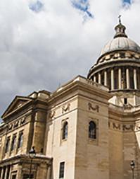 View of the Panthéon, Paris