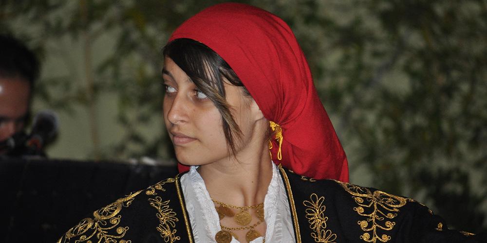 Traditional Greek dancer