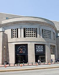Outside the United States Holocaust Memorial Museum Photo © Phil Kalina