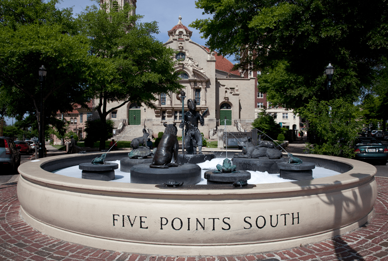 Five Points South Entertainment District, Birmingham